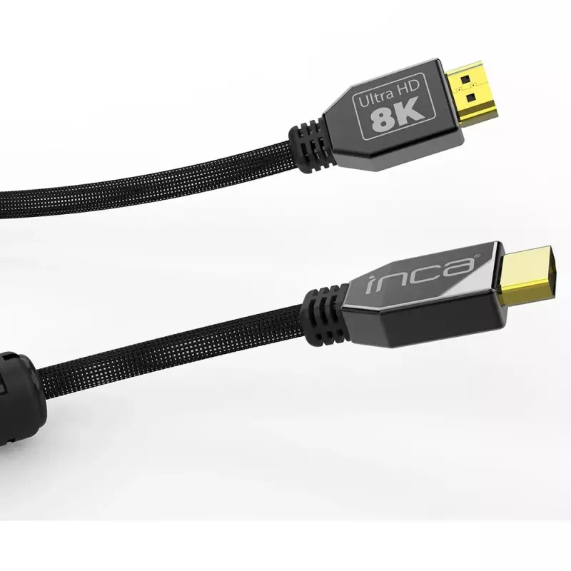 Cabo HDMI Inca IHD-21 2 m HDMI Type-A 3 x HDMI Type-A preto