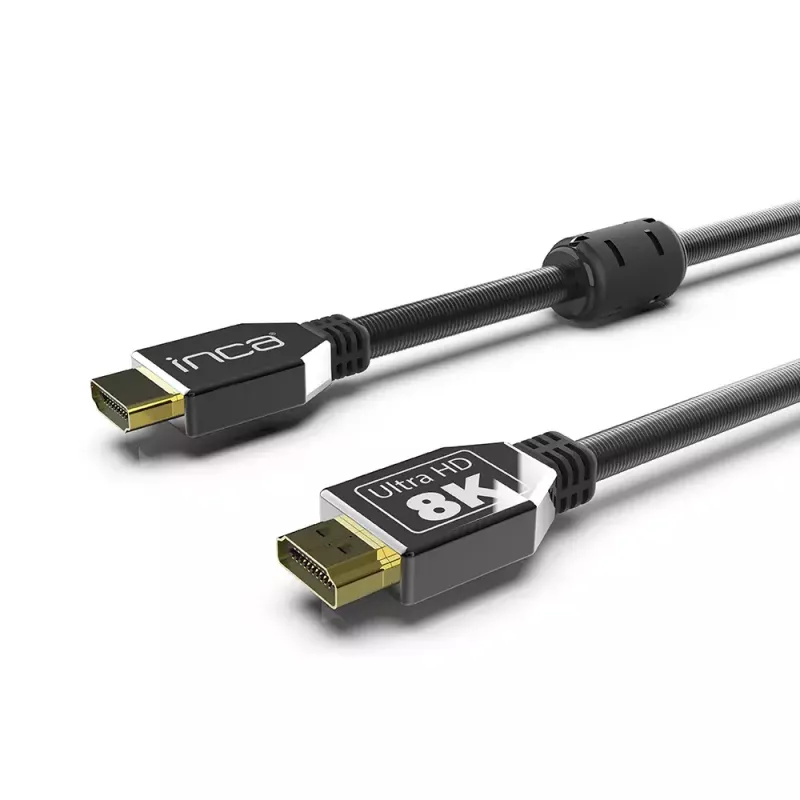 Cabo HDMI Inca IHD-21 2 m HDMI Type-A 3 x HDMI Type-A preto