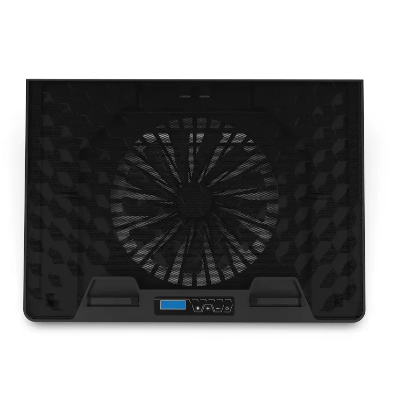 Suporte para portátil Inca INC-608GMS preto 43,2 cm 17