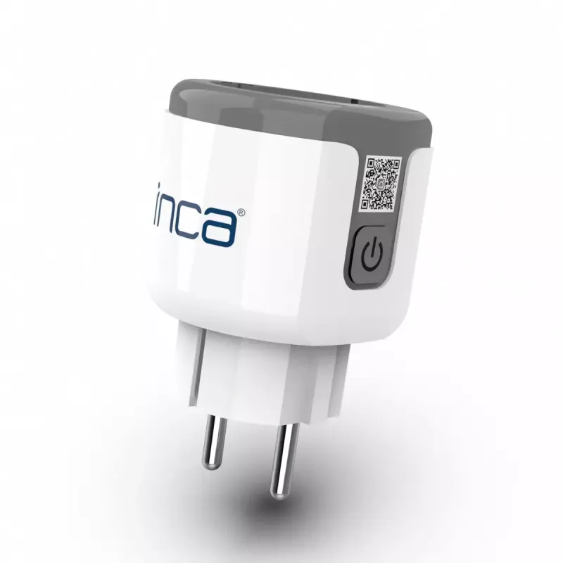 Tomada inteligente Inca IWA-283 interior/exterior Wi-Fi 16A branco