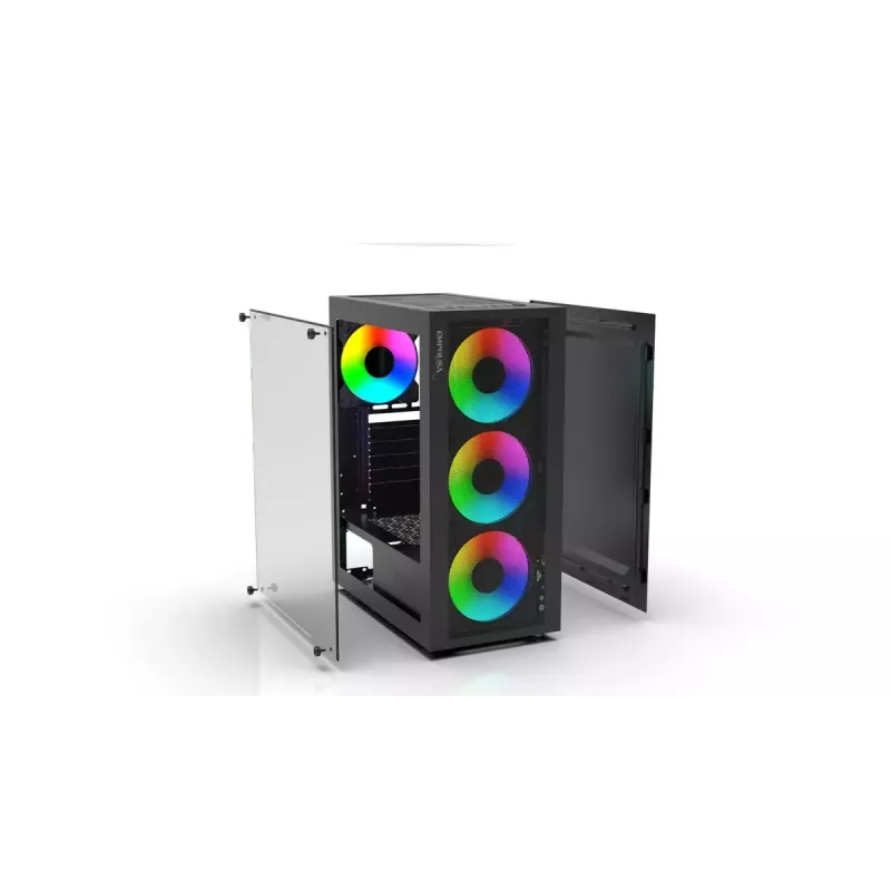 Caixa de PC Inca EMG-15XN Midi Tower preto
