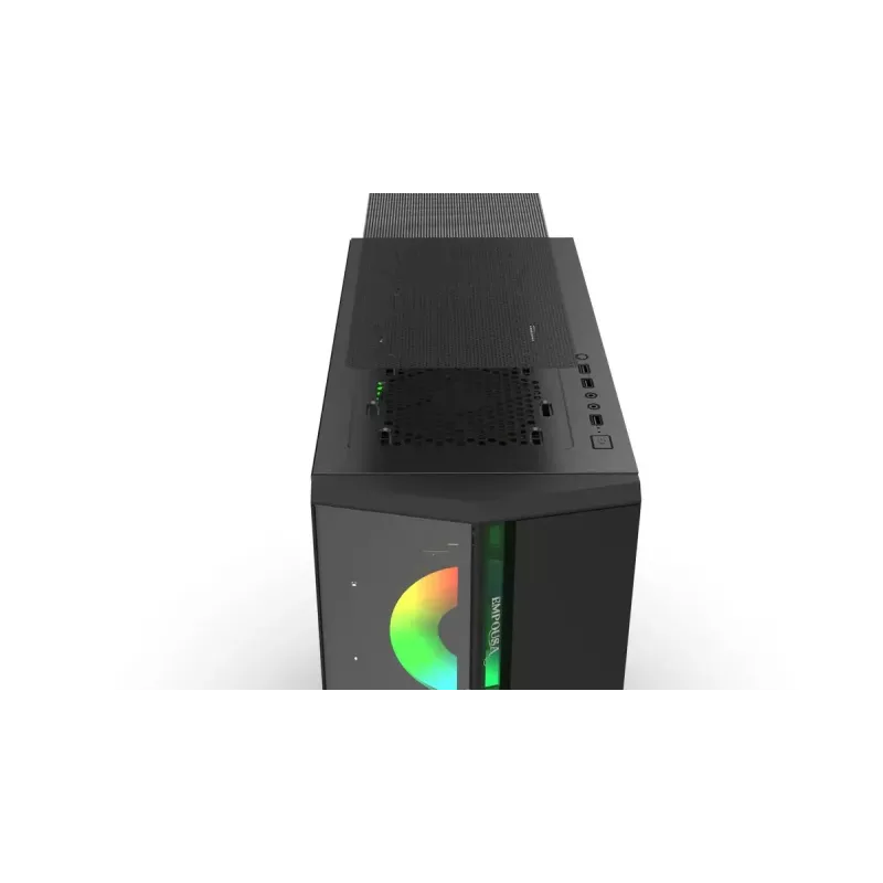 Caixa de PC Inca EMG-17XN Midi Tower preto
