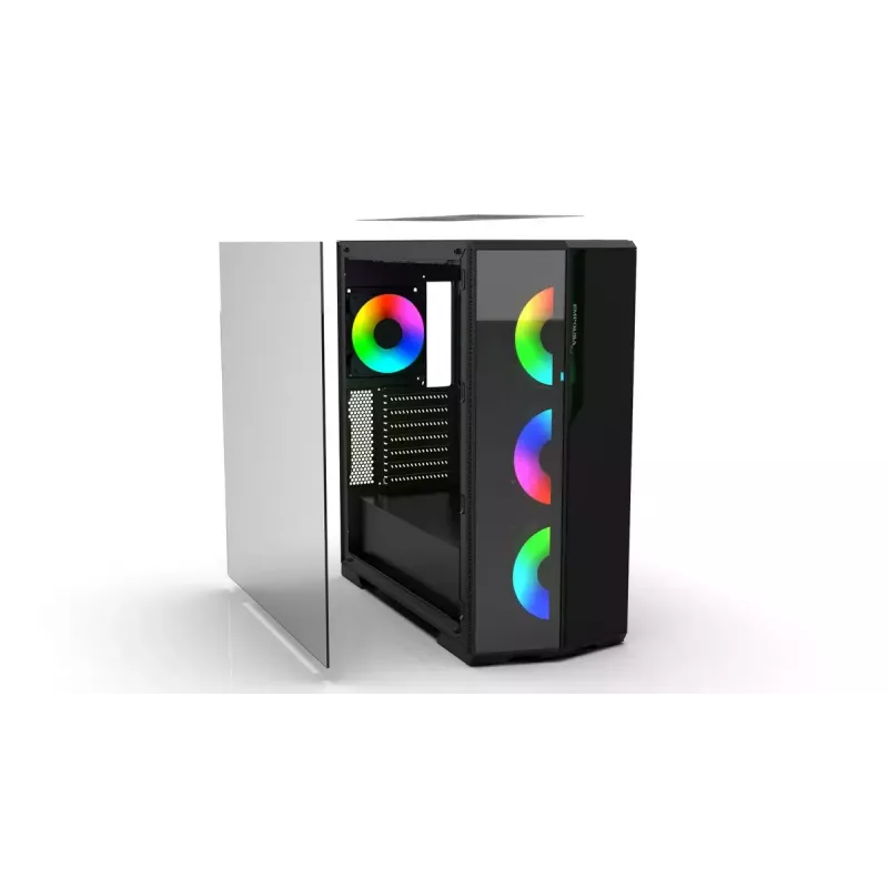Caixa de PC Inca EMG-17XN Midi Tower preto