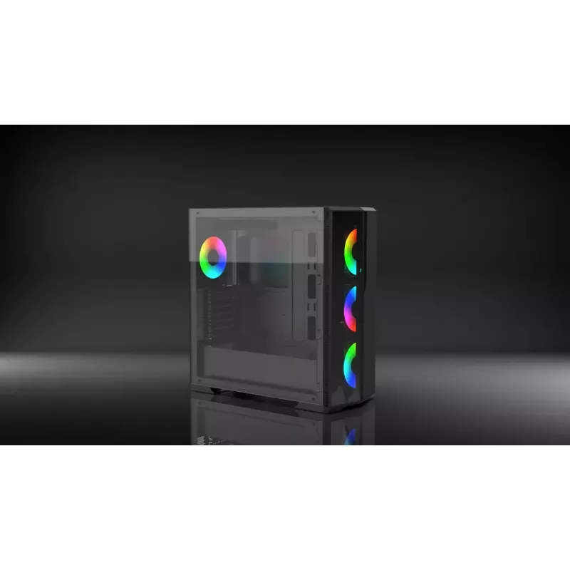 Caixa de PC Inca EMG-17XN Midi Tower preto