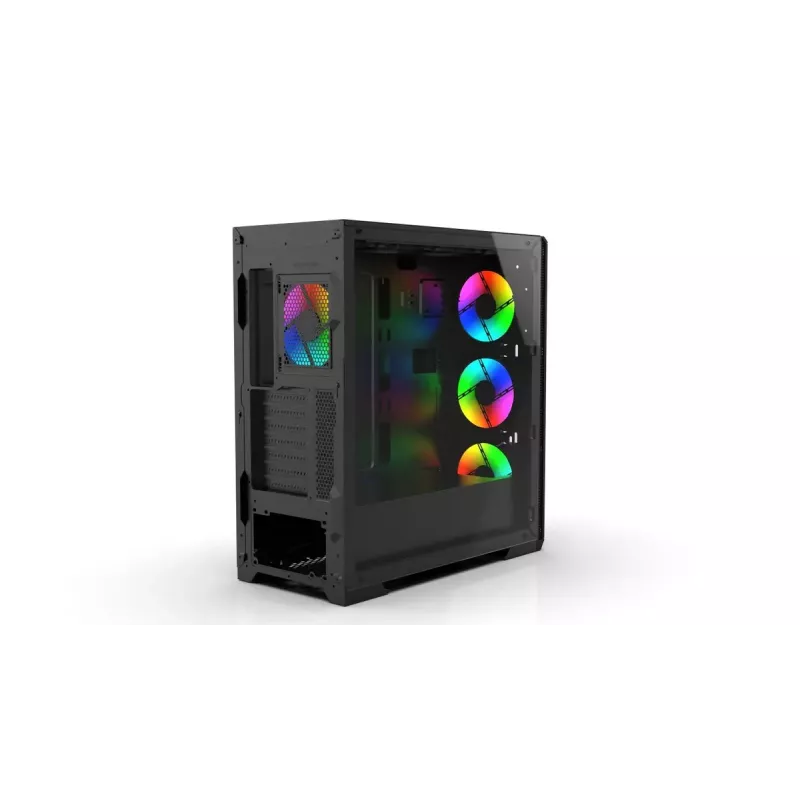 Caixa de PC Inca EMG-17XN Midi Tower preto