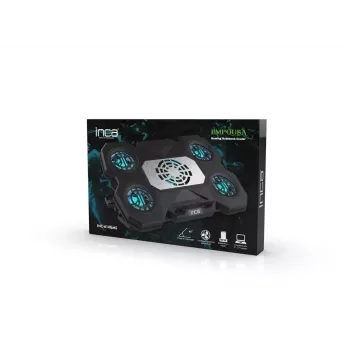 Base de arrefecimento para portátil INCA INC-614GMS design ergonómico funcionamento silencioso