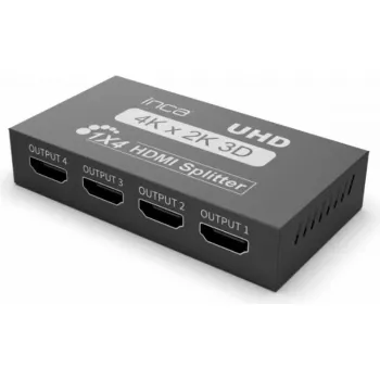 Splitter HDMI INCA IHSK-430 HDMI 1.4b com saída 4K para vários ecrãs