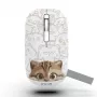 Rato Inca IWM-242K Office ambidestro Bluetooth 1600 DPI