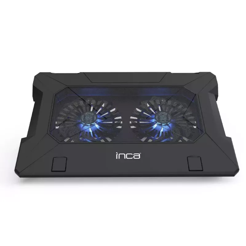 Base de arrefecimento para portátil Inca INC-321RX 43,2 cm 2 ventoinhas Preto