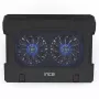 Base de arrefecimento para portátil Inca INC-321RX 43,2 cm 2 ventoinhas Preto