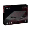 Base de arrefecimento para portátil Inca INC-601GMS 43,2 cm 6 ventoinhas USB Preto