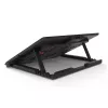 Base de arrefecimento para portátil Inca INC-601GMS 43,2 cm 6 ventoinhas USB Preto