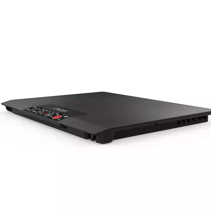 Base de arrefecimento para portátil Inca INC-601GMS 43,2 cm 6 ventoinhas USB Preto