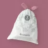 Sacos do lixo BRABANTIA 100253 para balde de 3 L, branco, plástico, 40 unid.