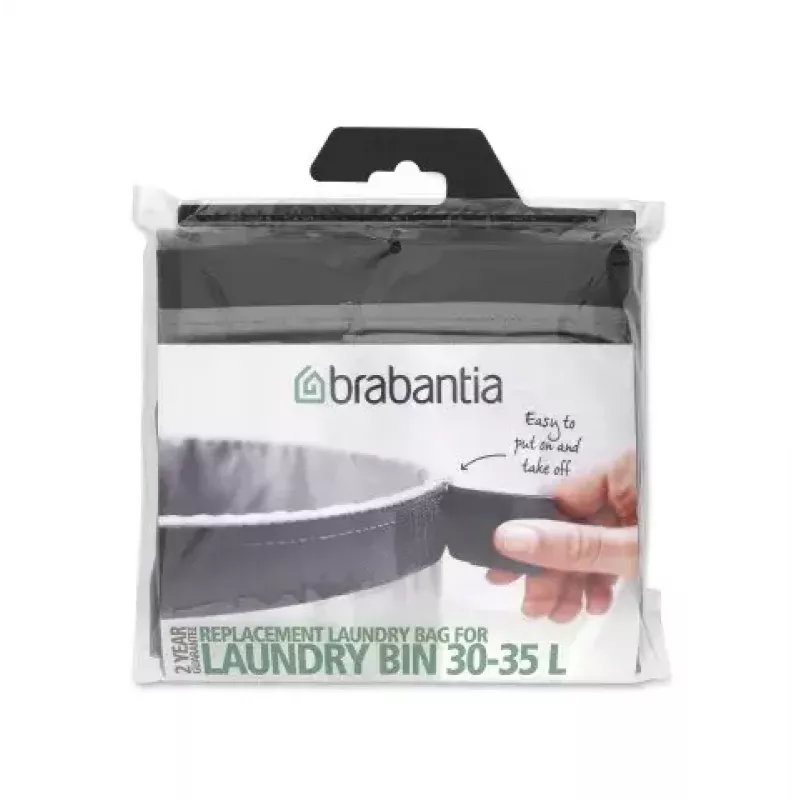 Cesto de roupa Brabantia 102325 Cinzento 400x400x600 mm