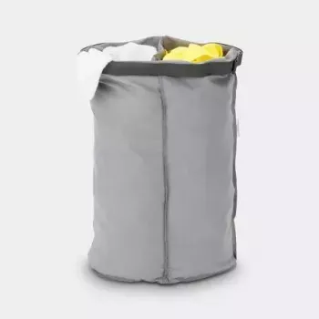 Cesto de roupa Brabantia 102387 55L Oval Algodão Cinzento
