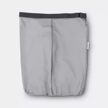 Cesto de roupa Brabantia 102387 55L Oval Algodão Cinzento