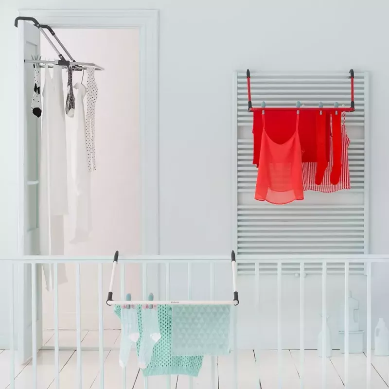Estendal com molas Brabantia 102769 Preto Prateado 710 mm