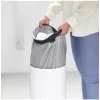 Cesto de roupa Brabantia 104367 Castanho Branco Altura 665 mm Diâmetro 30 cm