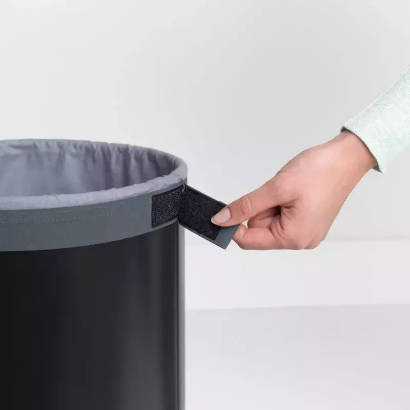 Cesto de roupa Brabantia 120008 35L Redondo Preto