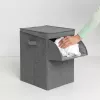 Cesto de roupa Brabantia 120442 35L retangular preto