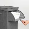 Cesto de roupa Brabantia 120442 35L retangular preto