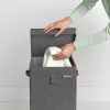 Cesto de roupa Brabantia 120442 35L retangular preto