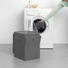 Cesto de roupa Brabantia 120442 35L retangular preto