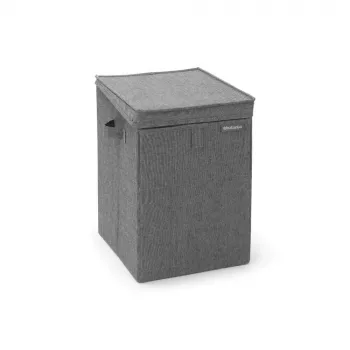 Cesto de roupa Brabantia 120442 35L retangular preto