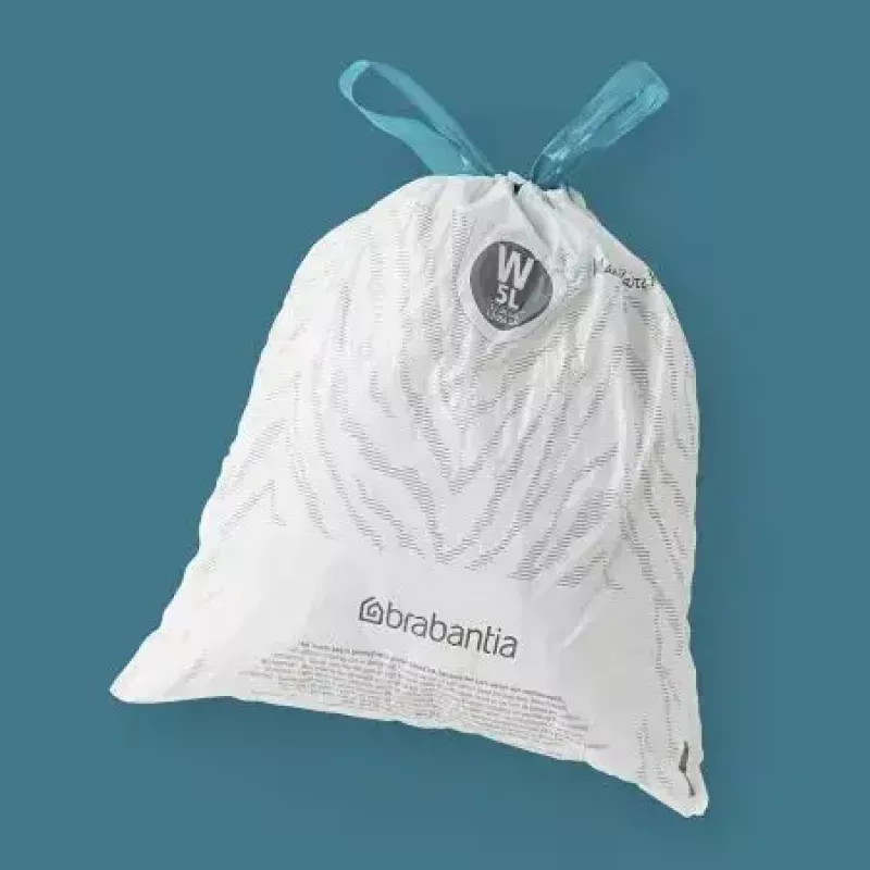 Sacos do lixo BRABANTIA 137846, capacidade 45 L, branco, pack de 40