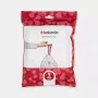Sacos do lixo BRABANTIA 20 L – Modelo 138263, 40 unid., compatíveis com baldes de 20 litros