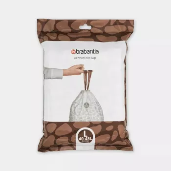 Sacos do lixo BRABANTIA 138645 para baldes de 40–45 litros, pack de 40