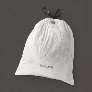 Sacos do lixo Brabantia 138829 60 L Branco 40 unid.
