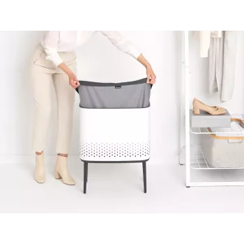 Cesto de roupa Brabantia Bo 60L Retangular MDF 200502