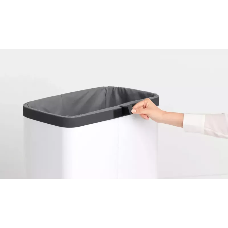 Saco de roupa Brabantia 200700 60L Oval Cinzento