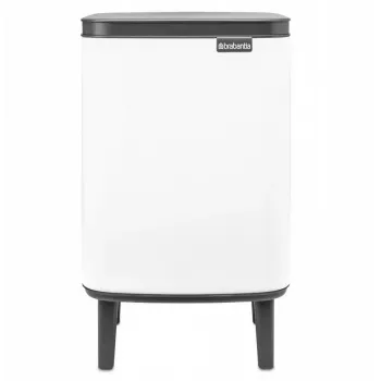 Balde do lixo BRABANTIA BO 7L Branco, Modelo 22 71 65, capacidade 7 L