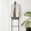 Tábua de engomar a vapor BRABANTIA Tábua a vapor dobrável 40 x 85 cm Preto Adequada para ferros a vapor Peso 100 g