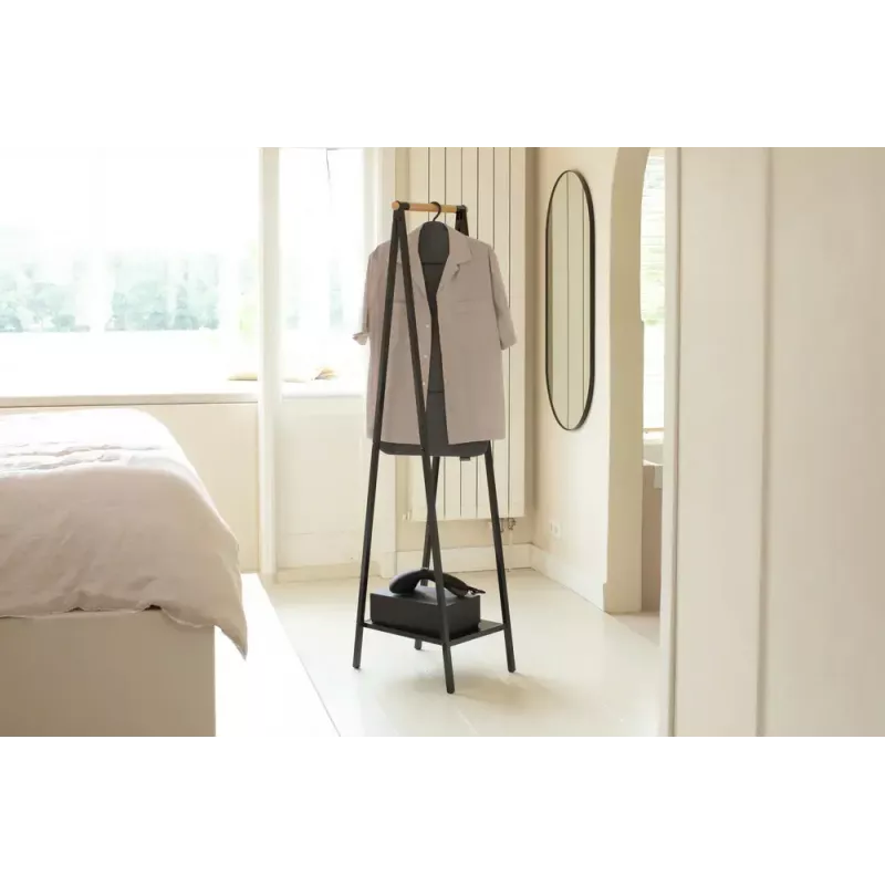 Tábua de engomar a vapor BRABANTIA Tábua a vapor dobrável 40 x 85 cm Preto Adequada para ferros a vapor Peso 100 g