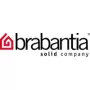 Cesto de roupa Brabantia 35L cinzento-escuro branco