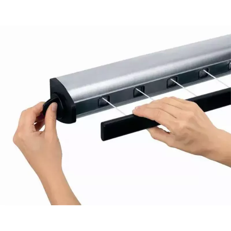Estendal de parede Brabantia Pull-Out Drying Lines conjunto 2 unid. aço inoxidável