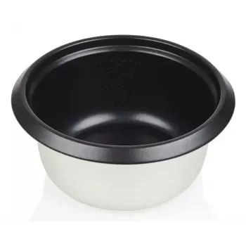 Panela de arroz Tristar RK-6146 — capacidade 1 L, 400 W, preto/prateado
