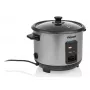 Panela de arroz Tristar RK-6146 — capacidade 1 L, 400 W, preto/prateado