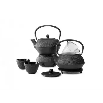Bule individual Bredemeijer Jang 800 ml preto