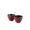 Bule individual Bredemeijer Shanghai 600 ml dourado rosa