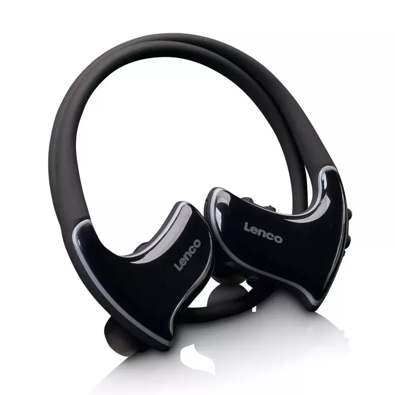 Auscultadores Lenco BTX-750BK sem fios in-ear desportivos