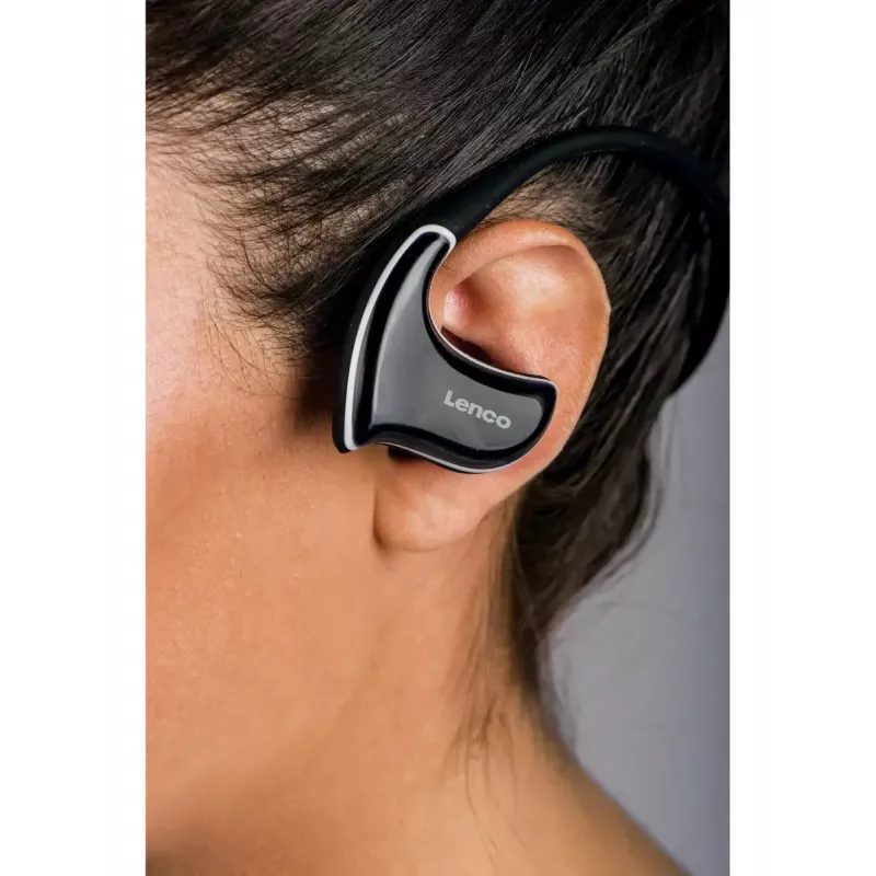 Auscultadores Lenco BTX-750BK sem fios in-ear desportivos