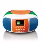 Leitor de CD portátil Lenco SCD-861 — design compacto e portátil, reprodução de CD