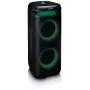 Altifalante portátil Lenco PA-210BK – preto, a pilhas, unidade PA compacta