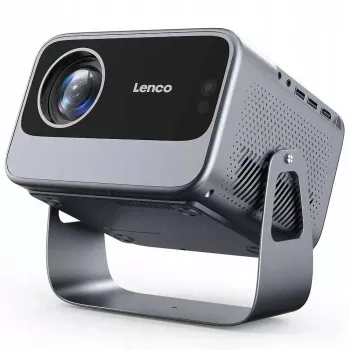 Projetor Lenco LPJ-960SI — projetor multimédia compacto para casa e escritório
