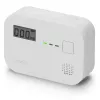 Detetor de monóxido de carbono Alecto COA3910 — sensor CO eletroquímico, a pilhas, branco, 110×78×37 mm